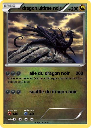 Pokemon dragon ultime noir