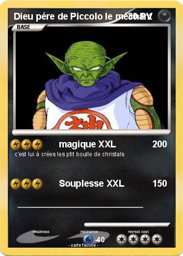 Pokemon Dieu pére de Piccolo le méchant