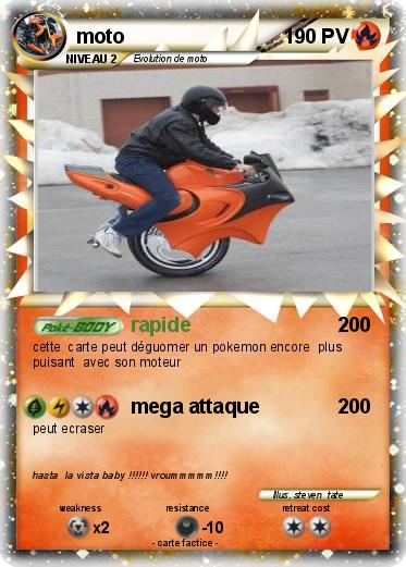 Pokemon moto