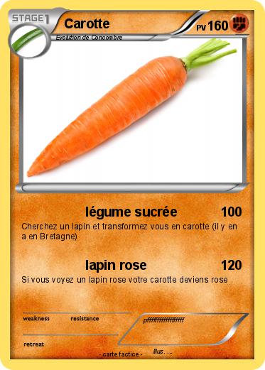 Pokemon Carotte
