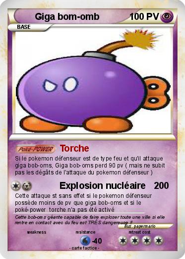 Pokemon Giga bom-omb