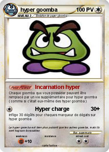 Pokemon hyper goomba