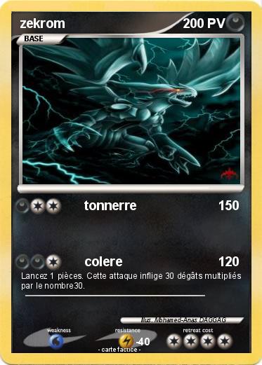 Pokemon zekrom