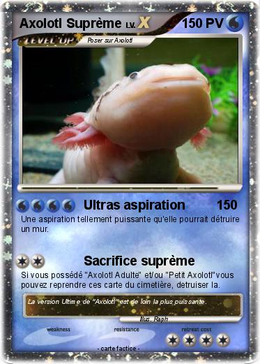 Pokemon Axolotl Suprème