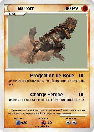 Pokemon Barroth