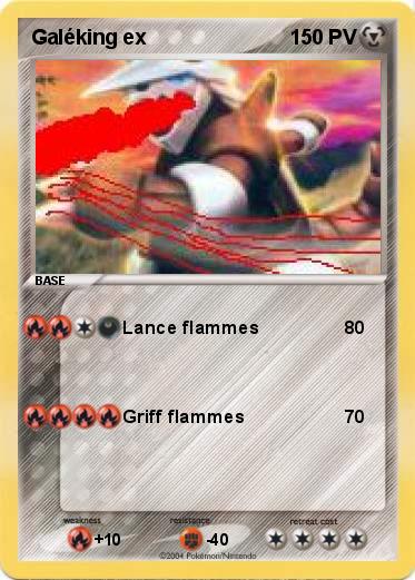 Pokemon Galéking ex