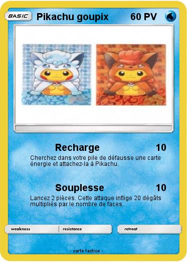 Pokemon Pikachu goupix