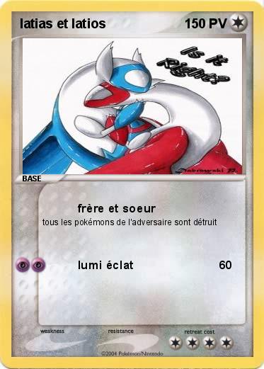 Pokemon latias et latios
