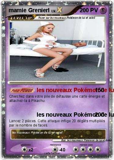 Pokemon mamie Grenierl