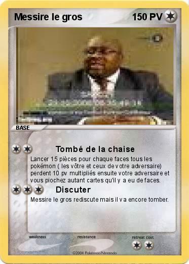 Pokemon Messire le gros