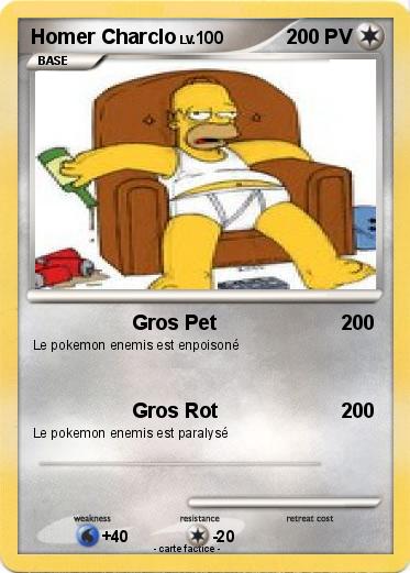 Pokemon Homer Charclo