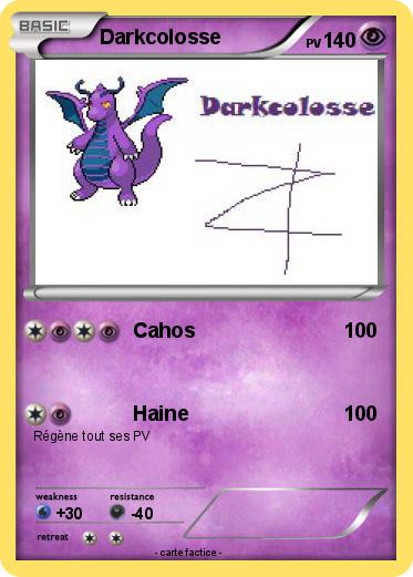 Pokemon Darkcolosse