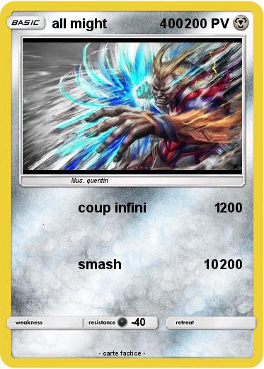 Pokemon all might               400