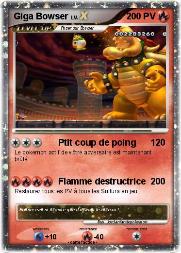Pokemon Giga Bowser