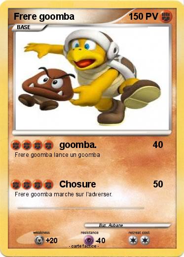 Pokemon Frere goomba