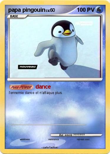 Pokemon papa pingouin