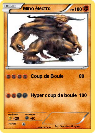 Pokemon Mino électro