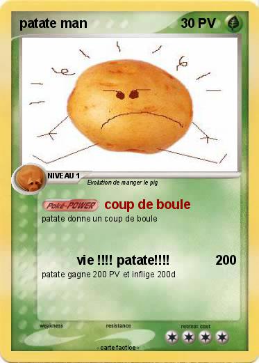 Pokemon patate man