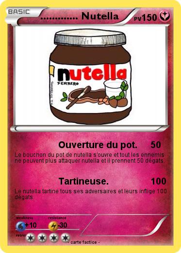 Pokemon ............. Nutella