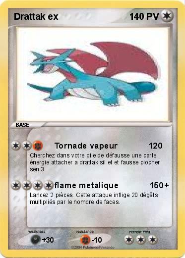 Pokemon Drattak ex