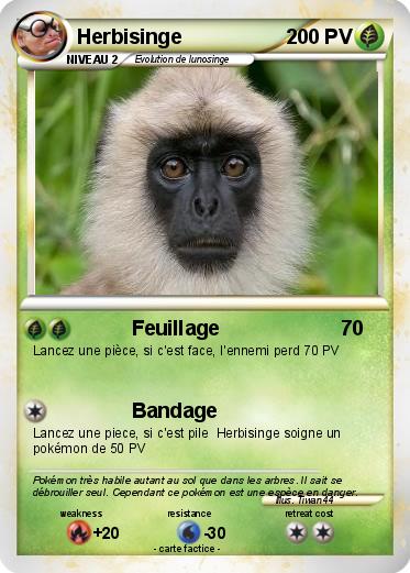 Pokemon Herbisinge