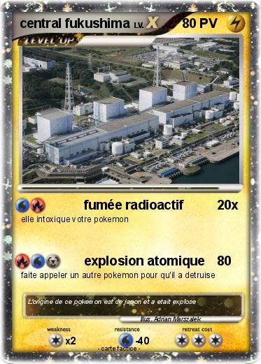 Pokemon central fukushima