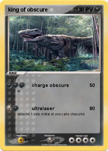 Pokemon king of obscure