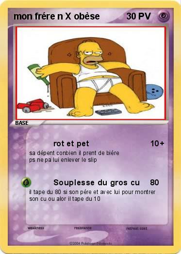 Pokemon mon frére n X obèse