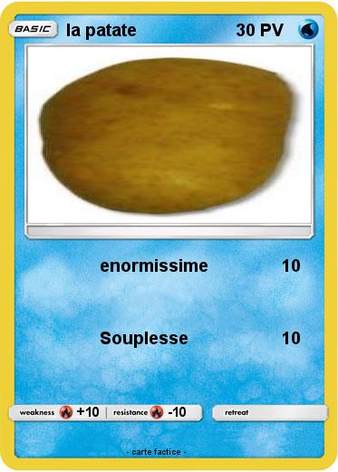 Pokemon la patate