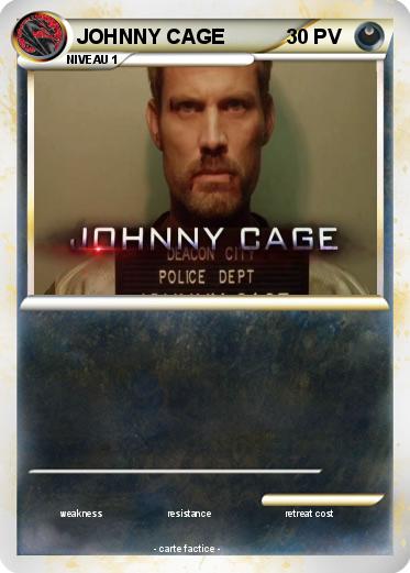 Pokemon JOHNNY CAGE