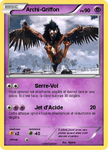 Pokemon Archi-Griffon