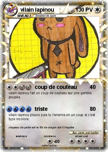 Pokemon vilain lapinou