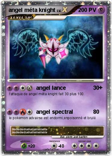 Pokemon angel méta knight
