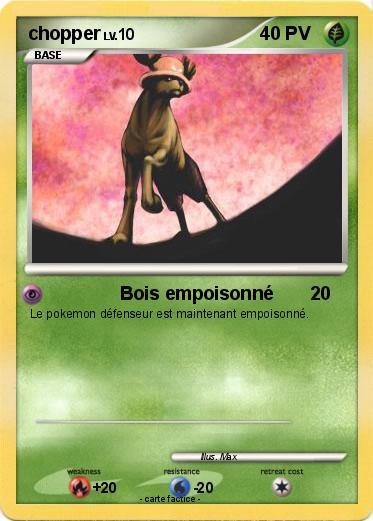 Pokemon chopper