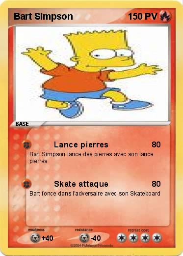 Pokemon Bart Simpson