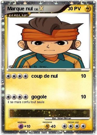 Pokemon Marque nul