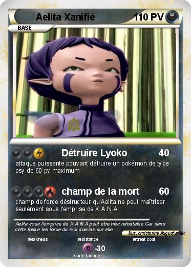 Pokemon Aelita Xanifié