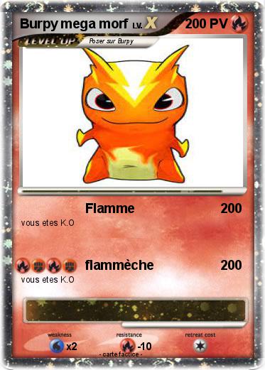 Pokemon Burpy mega morf