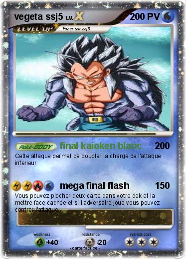 Pokemon vegeta ssj5