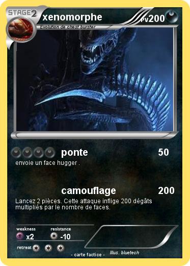 Pokemon xenomorphe