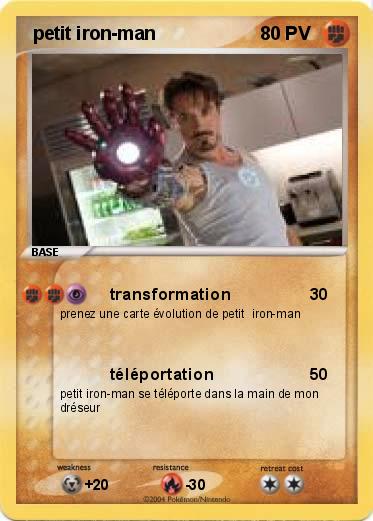 Pokemon  petit iron-man