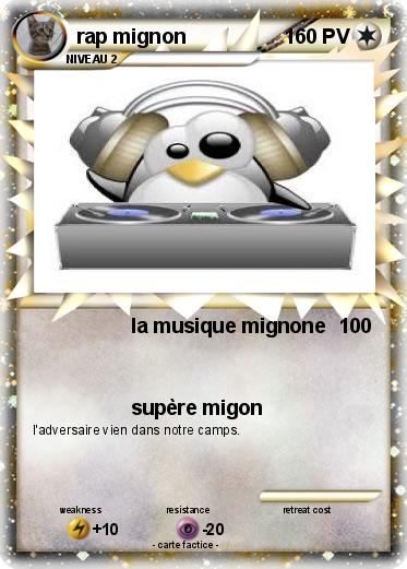 Pokemon rap mignon