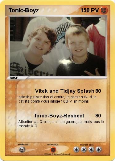 Pokemon Tonic-Boyz