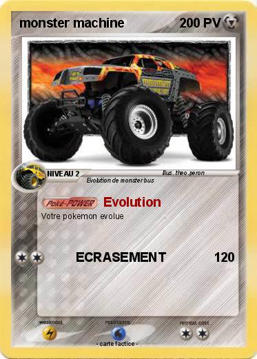 Pokemon monster machine