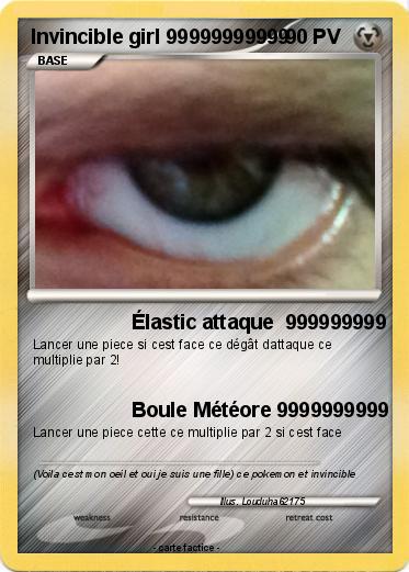 Pokemon Invincible girl 99999999999