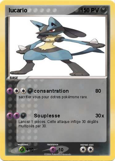Pokemon lucario