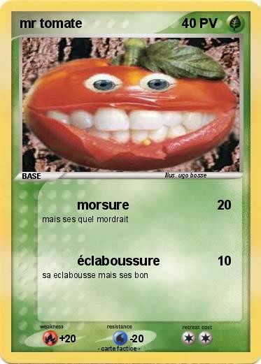 Pokemon mr tomate