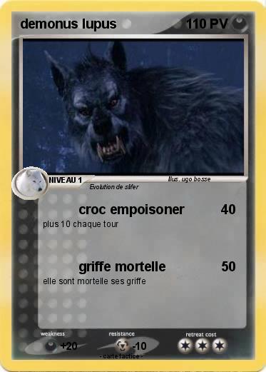 Pokemon demonus lupus