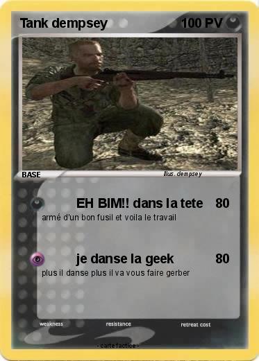 Pokemon Tank dempsey