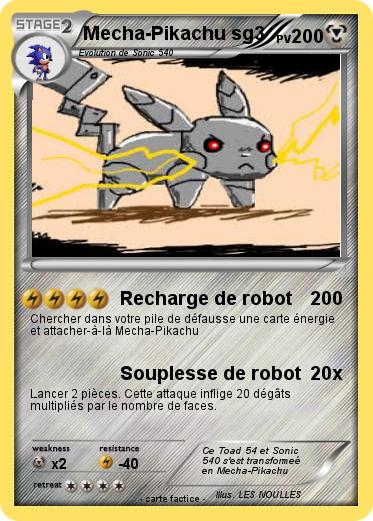 Pokemon Mecha-Pikachu sg3